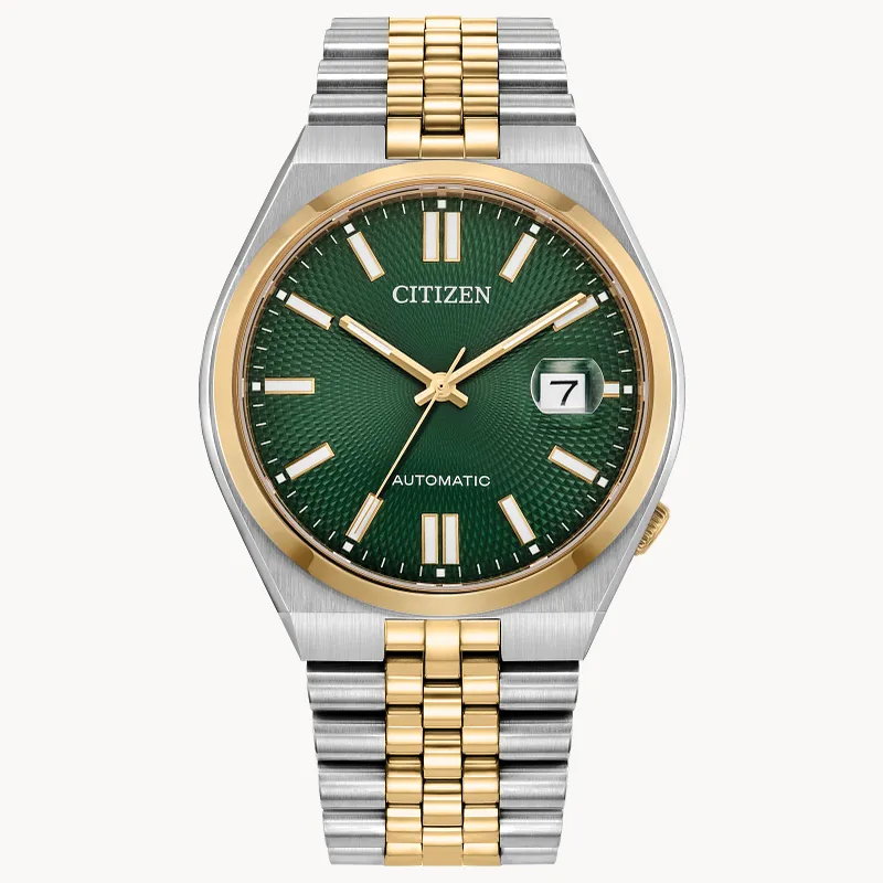 TSUYOSA 60 Green Dial Stainless Steel Bracelet NK0024-54X | CITIZEN TSUYOSA 60 Green Dial Stainless Steel Bracelet NK0024-54X | CITIZEN